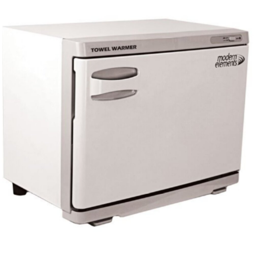 White Large Hot Towel Warmer by Modern Elements